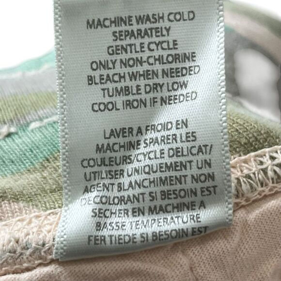 NSF Sayde Camo Joggers Distressed Sweatpants Green Women’s Size Small Cotton - Picture 11 of 14